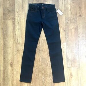 J Brand Skinny Leg Stretch Jeans Mid Rise Dark Wash NWT Size 26 Designer Denim
